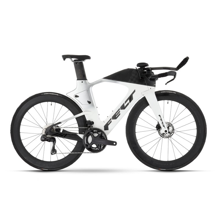 FELT IA FRD 2.0 Disc | Ultimate | Ultegra Di2 | Silver Glitter - White Fade